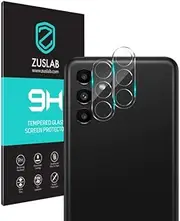 [2 Pack] ZUSLAB Camera Protector for Galaxy A54 5G Camera Lens Protector Tempered Glass-Anti-Scratch 9H Hardness HD Clear for Samsung (2023)