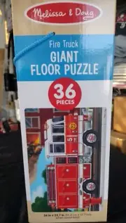 Melissa And Doug 36 Piece Firetruck Puzzle