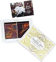 Senso Naturale Emotion Box Bath Gift Set – 2 Handcrafted Vegan Soap Bars | Chocolate Scent | Natural, Plastic-Free, Preservative-Free | Enriched with 7 Butters & Oils | For All Skin Types | 90g