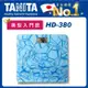 【Tanita】美型入門款-電子體重計HD-380(水紋藍)