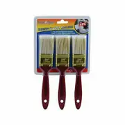 3 x 3.8cm Width Paint Brush Soft Nylon Painting Art Supplies Home Bristles Flat