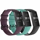 3 Pack Replacement Band Strap for Fitbit Charge 3 4 Bracelet Watch Rate Fitness