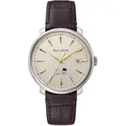 Bulova Frank Sinatra Collection 96B359 Men's Automatic Watch - 40mm Silver Stain
