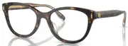 Tory Burch TY2137U 1728 Eyeglasses Women's Tortoise Full Rim Oval Shape 53mm