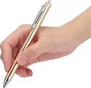 Stylus, Digital Pen, Aluminum Alloy Smart Cloth Head Stylus Portable Smartphones for Tablet (Gold)