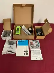 NEW MOTOROLA APX7000 UHF1 / VHF P25 DIGITAL HANDHELD RADIO TDMA AES-256 BLK/GRN