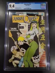 Jonny Quest #5; CGC 9.4, Classic Dave Stevens Good Girl Cover Comico White Pages