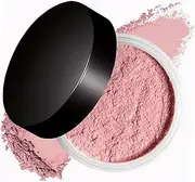 Pink Translucent Face Powder, Loose Setting Powder - Blurring & Smooth Oil Control Finishing Powd-er - Prolongs Makeup Wear, Creates Soft Focus Effect