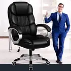 ALFORDSON Office Chair Ergonomic Computer Executive Leather Swivel Task Chair