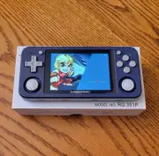 Anbernic RG351P Retro Emulation Handheld - 3.5 Inch IPS Screen - Purple - 64GB!!
