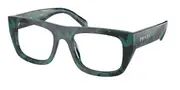 Prada PR A17VF Asian Fit 17U1O1 Women’s Glasses Green Size 53 - Private Health Rebate - Blue Light Block Available