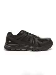 King Gee Comp-Tech Plain Black Shoe