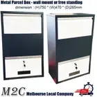 Moden Design Wall Mounted Locking Parcel Post Box Letterbox Mailbox Home Cabinet
