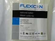 500PCS Natural Nylon Cable Ties 3.6mmx200mm PA66 Cable Tie