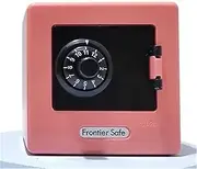 Safe Home Safe Mini Bank Money Box Retro Rotating Password Cash Coins Saving Box Bank Safe Automatic Deposit Banknote(Pink)