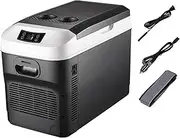 15L, 20L Auto Refrigerator Dual Use Of Car And Home 2025 Summer Outdoor Camping Picnics Digital Display Screen Car Mini Fridge(Black 15L-EU-220V)