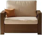 Sleeper Chair Sofa Bed, Folding Recliner Sleeper with Storage Function, Convertible Single Lounge Couch for Living Room Bedroom Office Convertible