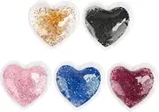 Eye Fatigue Soothing Gel Pads Reusable Heart Shape Eye Masks Cold Hot Therapy under Eye Care