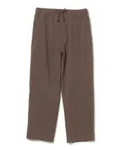 (ASK availability First) BEAMS Ankle check wide easy pants new