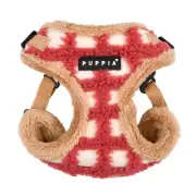 Puppia Stefan Comfort Dog Harness Step-in Warm Winter Tumbling Waffle Pattern...