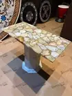 Natural Agate Table Top| Side Table Top | Coffee Table Top ( Customisable )