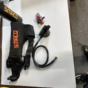 SMACO S400 Scuba Air bottle W/Case, Breather