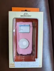 Mercury Innovations ipod Pink Leather Nano Case