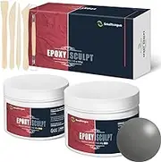 Smalltongue AB Epoxy Sculpt Clay, 2 Part Modeling Compound (A & B) 1 Pound, Epoxy Sculpture Modeling Paste Clay, for Modeling, Repair, Fill Up Retrofit and Sculpture, Natural Colors