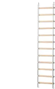 Parrot Ladder | Step Perches for Cage - Exercise Ladder Climbing Toys with 360° Rotating Hook for Parakeets, Parrots, Cockatoo & Lovebirds