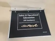 SEA RAY SAFETY AND OPERATIONAL INFORMATION PACKET FOR 350 SUNDANCER