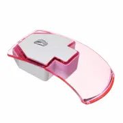 Transparent 1200 DPI USB Wired Colorful Llight LED Optical Mouse for PC Office Laptop