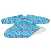 Tidy Tot: Long Sleeve Coverall Bib (For Kit) - Sunny Rainbows