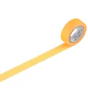 MT Solids Washi Paper Masking Tape: 3/5 in. x 33 ft. (Shocking Orange)