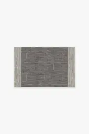 60' x 90' | Machine Washable Runner Rug | Kid & Pet Friendly | Indoor Rug | Solvi Charcoal Rug | Ruggable