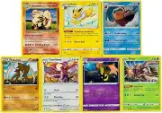 Pokemon TCG - 100 Card Assorted Lot from Every Series, 100 Cards + 7 Rare Cards