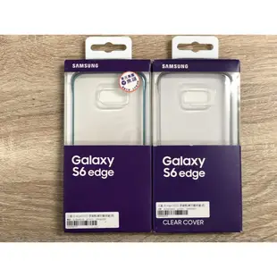 SAMSUNG Galaxy S6 edge 原廠 輕薄 防護 背蓋