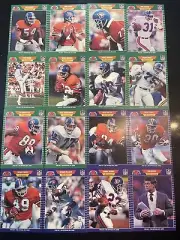 1989 Pro Set Denver Broncos Team Lot