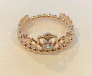 Pandora Ring Rose Gold Tiara Authentic New in box
