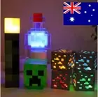 Minecraft Torch, Block, and Potion Night Light Bedroom Desk Lamp Wall Mounted