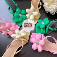 在飛比找蝦皮購物優惠-Minhtuetshoes 2023 年夏季女式尖頭鞋跟 6