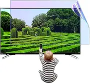 [KELUNIS] 32-75 Inch Anti Blue Light Film for TV Anti-Glare Screen Protector Eye Protection Blue Light Protector Blocks Panel, Relieve Eye Strain, for Sharp, Sony,Samsung,Hisense,LG,75" (1645 * 931)