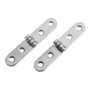 Long Lasting Screw On Hinges 2pcs Foldable Hinges for Sewing Machine Cabinet