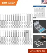 30 Piece Hex Head Allen Wrench Drill Bit Set - Metric & SAE S2 Steel Perfect Fit