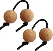 Kashaka Instrument - Traditional Musical Instruments, Cork Ball Shakers | Set of 2 Adults Teenagers Asalato Percussion Instrument, Kashaka Bananula Musical Instrument, for Music Enthusiasts, Weddings