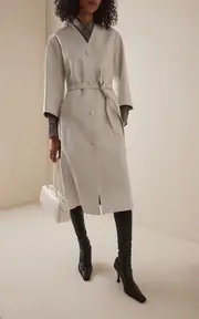 [Marie Adam-Leenaerdt] Leather Coat