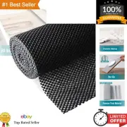 Drawer Liner Roll - Non-Adhesive, Non-Slip Grip, Easy to Install - 12"x20ft