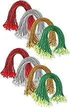 COHEALI 1set Christmas Ornament Strings Snap Locking Ropes for DIY Decorations for Trees and Holiday Crafts Includes and Colors 400pcs