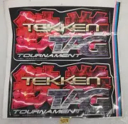 NAMCO TEKKEN TAG TOURNAMENT Arcade Game DECALS #9218 - NOS