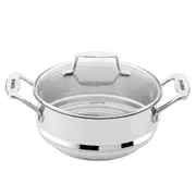Scanpan Impact 16/18/20cm Universal Multi Steamer Insert with Lid
