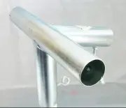 4 Way Edge Down Angle Low Peak Canopy Fitting Lean To Patio (FW4iSL) 1 5/8" pipe